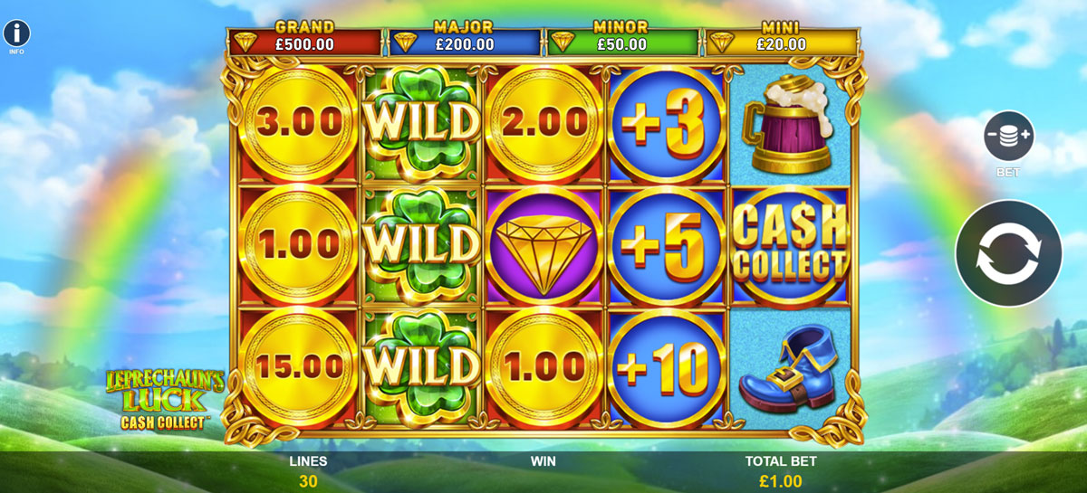 Leprechaun's Luck Cash Collect Slot